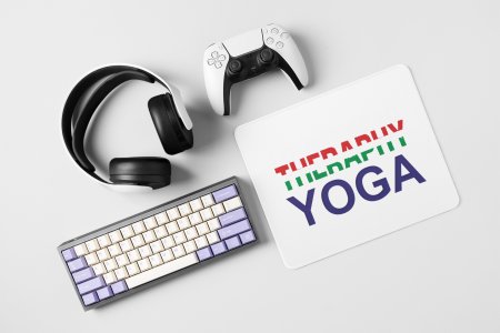 Therapy yoga - yoga themed mousepads