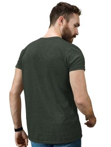 The Creepy Clown Green Round Neck Cotton Half Sleeved T-Shirt with Printed Graphics