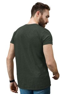 Casino Queen Green Round Neck Cotton Half Sleeved T-Shirt with Printed Graphics