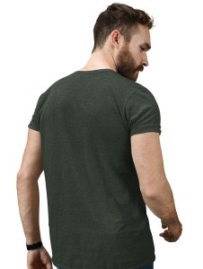 Schedule Murderer Green Round Neck Cotton Half Sleeved T-Shirt with Printed Graphics