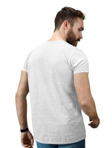 The Creepy Clown White Round Neck Cotton Half Sleeved T-Shirt with Printed Graphics