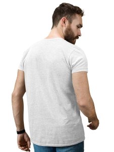 Cat Lover White Round Neck Cotton Half Sleeved T-Shirt with Printed Graphics