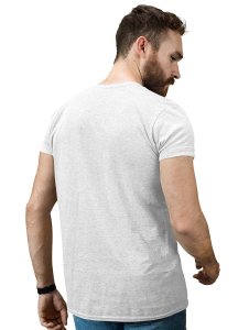 The Wrecker White Round Neck Cotton Half Sleeved T-Shirt with Printed Graphics