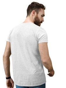 Riotous Cranium White Round Neck Cotton Half Sleeved T-Shirt with Printed Graphics