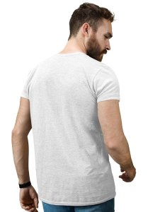The Meat Packer White Round Neck Cotton Half Sleeved T-Shirt with Printed Graphics