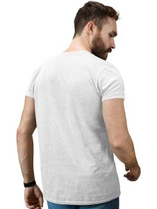 Frankinston's Soccer White Round Neck Cotton Half Sleeved T-Shirt with Printed Graphics