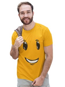 Without Nose Emoji T-shirt (Yellow) - Clothes for Emoji Lovers - Suitable for Fun Events - Foremost Gifting Material for Your Friends and Close Ones
