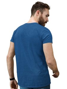 The Wrecker Blue Round Neck Cotton Half Sleeved T-Shirt with Printed Graphics