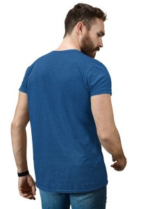 Schedule Murderer Blue Round Neck Cotton Half Sleeved T-Shirt with Printed Graphics