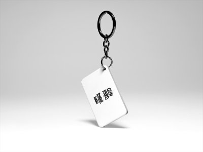 Gym Karo Pyaar Nahi- acryllic printed white keychains/ keyrings for bollywood lover people(Pack Of 2)