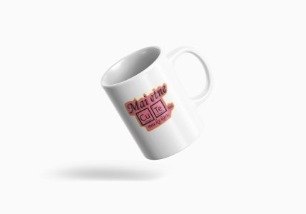 Main etne cute - formula themed printed ceramic white coffee and tea mugs/ cups for maths lovers