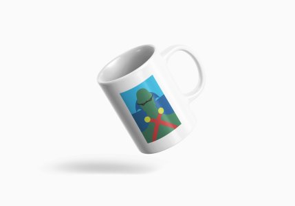 Man hunter - animation themed printed ceramic white coffee and tea mugs/ cups for animation lovers