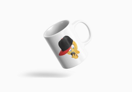 Selfie Emoji- emoji printed ceramic white coffee and tea mugs/ cups for emoji lover people