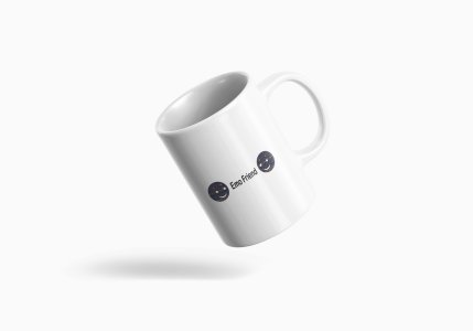 Emo Friend Emoji- emoji printed ceramic white coffee and tea mugs/ cups for emoji lover people
