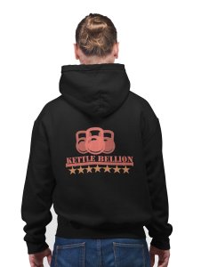 Kettle Bellion printed artswear black hoodies for winter casual wear specially for Men