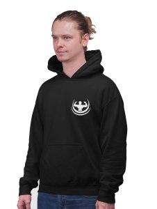 Gym In My Blood printed artswear black hoodies for winter casual wear specially for Men