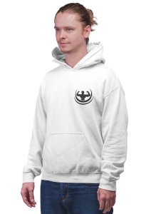 I Don't Need Therapy, Men Posing, printed artswear white hoodies for winter casual wear specially for Men