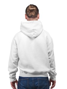 Heath and Fitness, Unlimited (BG Light Brown) printed activewear white hoodies for winter casual wear specially for Men