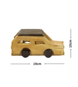 Classic wooden small car toy game for children (collectible item)