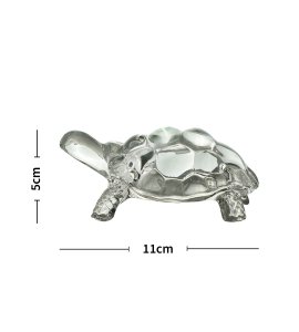 Big size Turtles (glass) / vastu tortoise showpiece /Feng Shui kachua for home and office decor