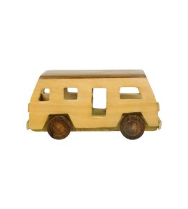 Wooden standard antique van toy game/ push and pull toy game for childrens (collectible item)
