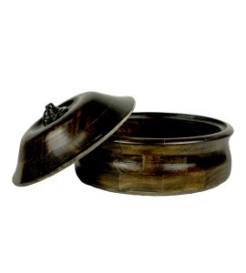 Wooden roti and chapati keeper/ blackwood casserole/ hotpot for kitchen and dining table