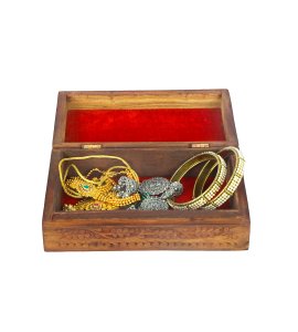 Wooden ideal decorative vintage handcrafted jewellery box/ jewellery keeper specially for women