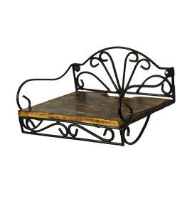 Iron- wrought wall hanging setup box stand /rack / set up organizer for home decor and office decor
