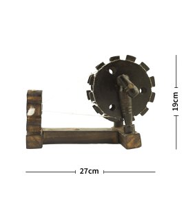 Quality handcrafted wooden Gandhiji's charkha /spinning wheel showpiece for home decor