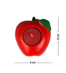 Mosaic apple tealight holder /diya / earthen lamp /stand showpiece for home decoration