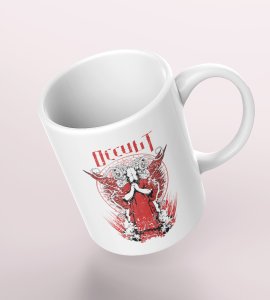 Occult - animation themed printed ceramic white coffee and tea mugs/ cups for animation lovers