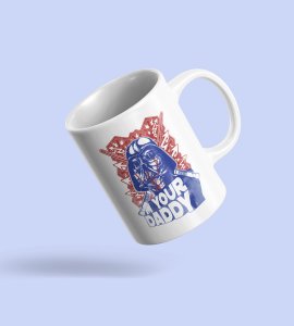 I am daddy - animation themed printed ceramic white coffee and tea mugs/ cups for animation lovers