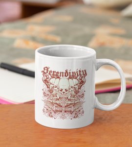 Serendipity - animation themed printed ceramic white coffee and tea mugs/ cups for animation lovers