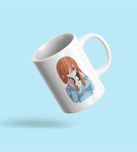 Miko Nakano - animation themed printed ceramic white coffee and tea mugs/ cups for animation lovers