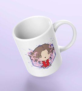 Tinywanda - animation themed printed ceramic white coffee and tea mugs/ cups for animation lovers