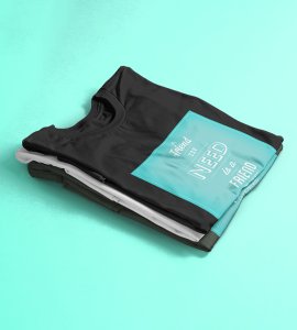 A friend in need -round crew neck youth-oriented cotton tshirts for men