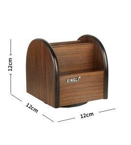 Xingli, stylish and elegant wooden pen container/ pencil cup / desk container for home and office decor