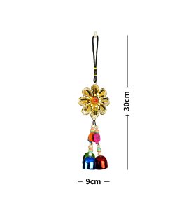 Wind Chime/ Ringing bells /handing bells soothing decorative item for home and balcony(yellow flower)