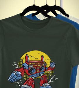 Radio Illustration art - Printed Tees for men - designed for fun and creative atmosphere around you - youth oriented design