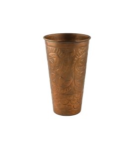 Royal designer copper Lassi glass - decoration purpose, home and decore beautiful handmde object.