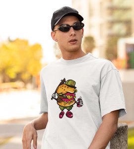 Funny character art - Printed Tees for men - super comfy - designed for fun and creative atmosphere around you - youth oriented design