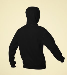 Rocket cracker printed diwali themed black Hoodie specially for diwali festival