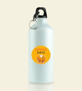 Diwali Days and Sweets sipper bottle - Celebrating the Festival's Essence