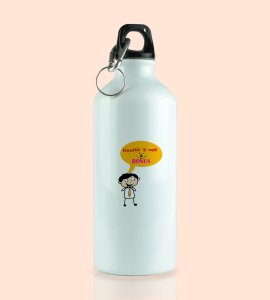 Diwali Bonus Meme sipper bottle - Diwali bole tho chaklo Bonus!