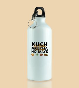 Sweet Indulgence sipper bottle - Kuch Meetha Ho Jaye