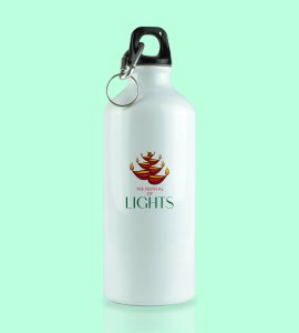 "Diwali Diya sipper bottle - Radiant Festival of Lights, Warmth and Joy"