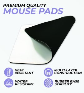 Yoga vibes - yoga themed mousepads