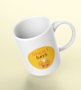 Diwali Days and Sweets Coffee Mug - Celebrating the Festival's Essence