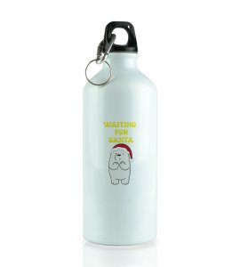 Snowflake Cuteness Polar Bear | Christmas Themed Sipper Bottle | Best Sipper Bottles for Boys Girls