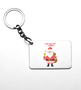 Generous Santa: Best Designer Key Chain For Christmas byUnique Gift For Boys Girls